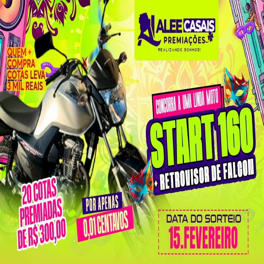 0,1 CENTAVO START 160+RETROVISOR DE FALCON
