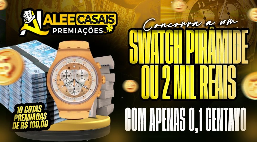 SWATCH PIRÂMIDE OU 2 MIL